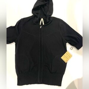 NWT High Sierra Women's Short Sleeve hoodie, Full Zip Sz XL